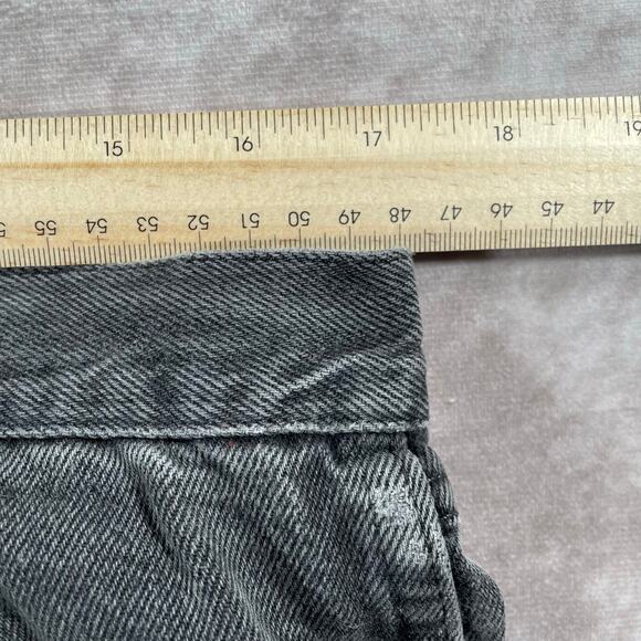 Vintage Rustler Dark Faded Black Denim Jeans - Picture 6 of 8